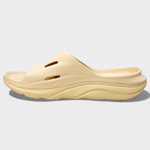 New Hoka Ora Recovery Slide 3 Mens Sandals Size 14 Vanilla Comfort 1135061/VLV main image 4